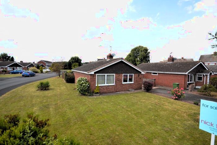 2 Bedroom Detached Bungalow For Sale In Coppice Drive, High Ercall, Shropshire., TF6
