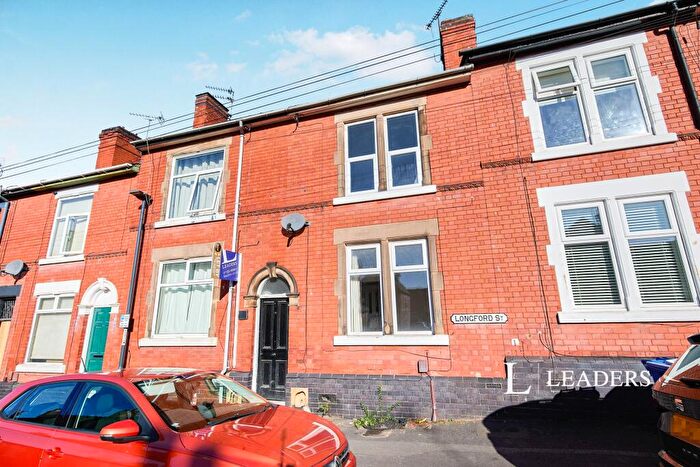 2 Bedroom House To Rent In Longford Street, DE22