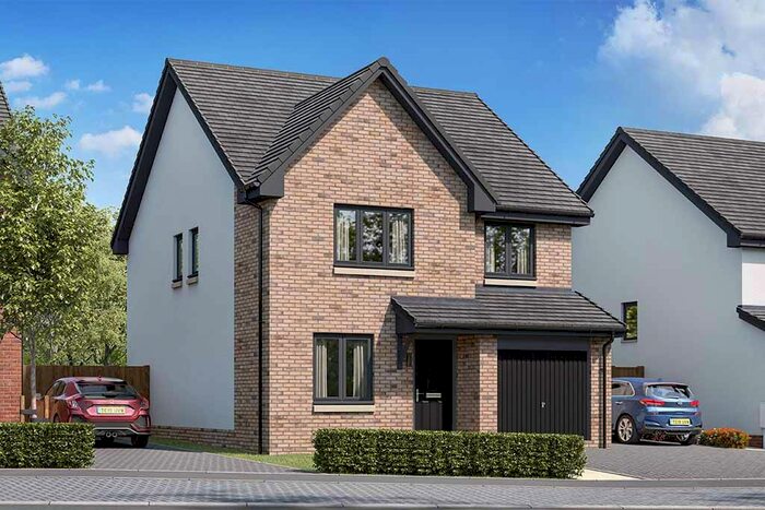 4 Bedroom Detached House For Sale In "The Braemar" At Charleston Drive, Glenrothes, KY7