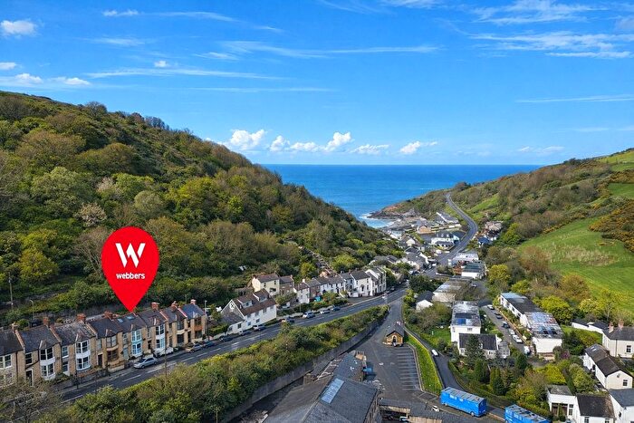 2 Bedroom Terraced House For Sale In Watermouth Road, Ilfracombe, Devon, EX34