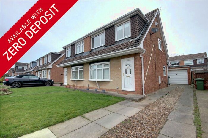 3 Bedroom Semi-Detached House To Rent In Kirkwall Close, Stockton-On-Tees TS19