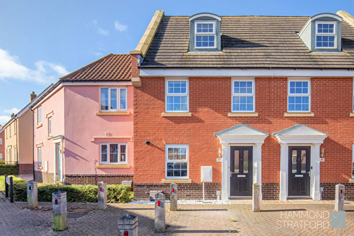 3 Bedroom Town House For Sale In Tortoiseshell Drive, Attleborough, NR17