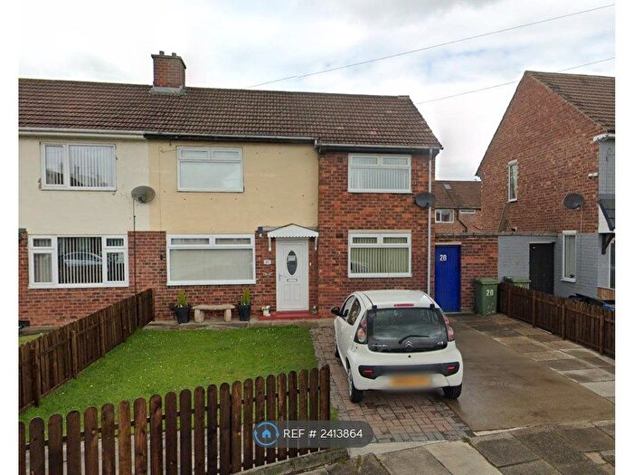 2 Bedroom Semi-Detached House To Rent In Rockferry Close, Stockton-On-Tees, TS19