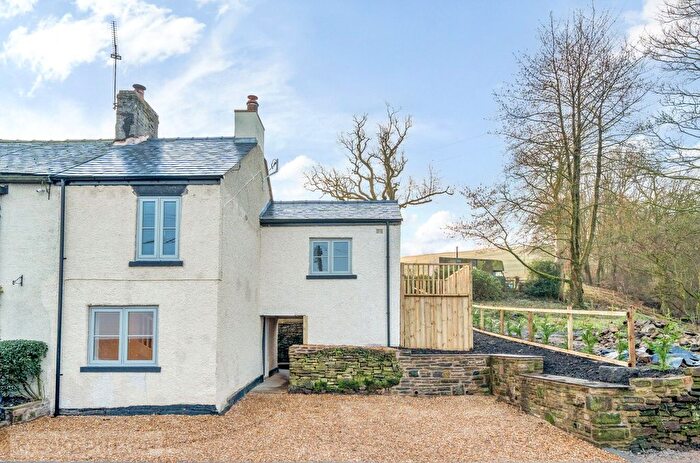 2 Bedroom End Of Terrace House For Sale In Marple Road, Chisworth, Glossop, Derbyshire, SK13