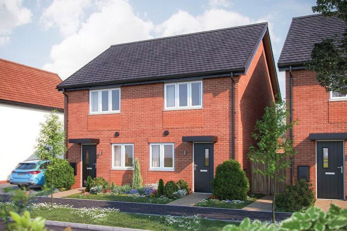 2 Bedroom Semi-detached House For Sale In "The Hardwick" At Banbury Road, Lighthorne, Warwick, CV35
