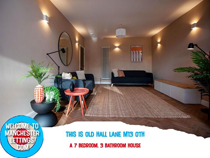 7 Bedroom House To Rent In Old Hall Lane Manchester, M13
