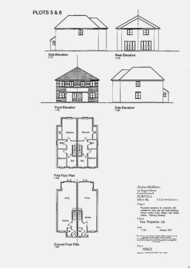 Semi-Detached House For Sale In High Street, Caister, NR30