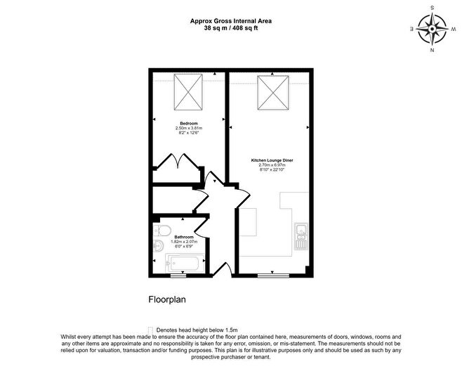 1 Bedroom Flat For Sale In Flat Atholl Court & Garage, Kingsway Gardens, Andover, SP10