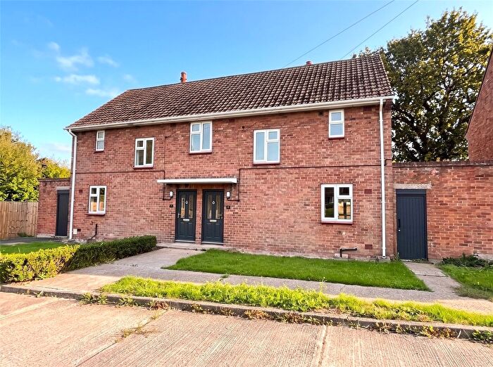 2 Bedroom Semi-Detached House For Sale In Church Close, Shawbury, Shrewsbury, Shropshire, SY4