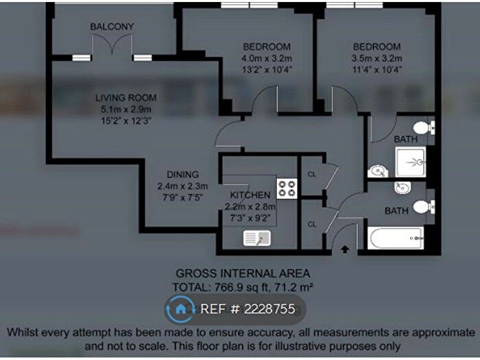 2 Bedroom Flat To Rent In Centrium, Woking, GU22