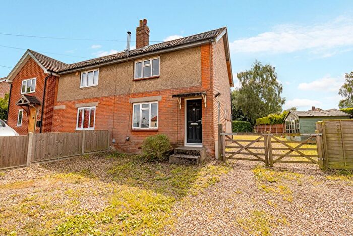 2 Bedroom Semi Detached House For Sale In Attleborough Road, Little Ellingham, Attleborough, NR17