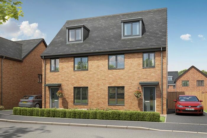 3 Bedroom Town House For Sale In "The Colton - Plot " At Parnaby Way, Hemlington, Middlesbrough, TS8