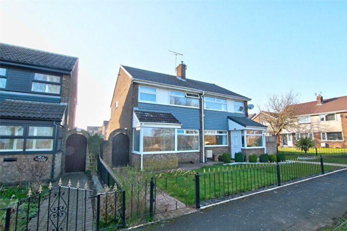 3 Bedroom Semi-Detached House For Sale In Corscombe Close, Ferryhill, County Durham, DL17