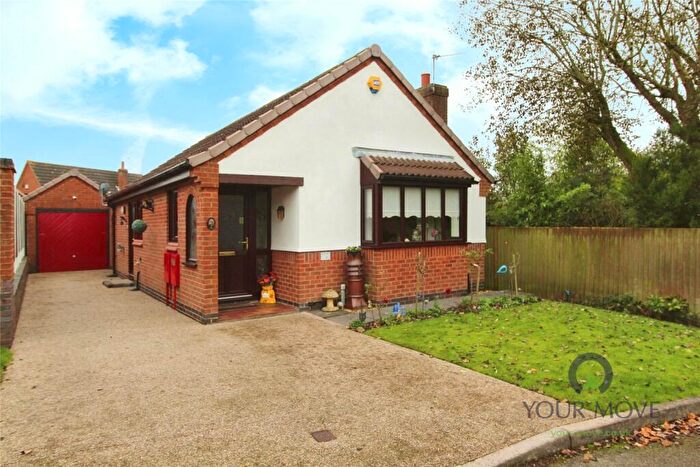 2 Bedroom Bungalow For Sale In St. Johns Close, Hugglescote, Coalville, Leicestershire, LE67