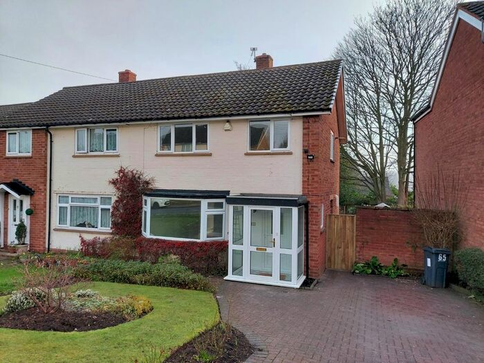 3 Bedroom Semi-Detached House To Rent In Harcourt Drive, Four Oaks, Sutton Coldfield, B74