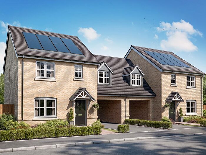 4 Bedroom Semi Detached House For Sale In "The Galloway Drive Through" At Chamberhouse Crescent, Peterborough, PE7