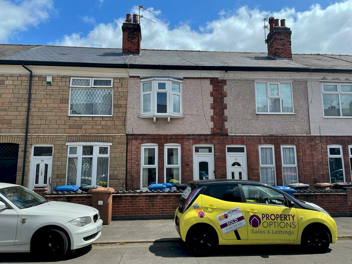 3 Bedroom Terraced House To Rent In Grosvenor Street, Derby, Derbyshire, DE24