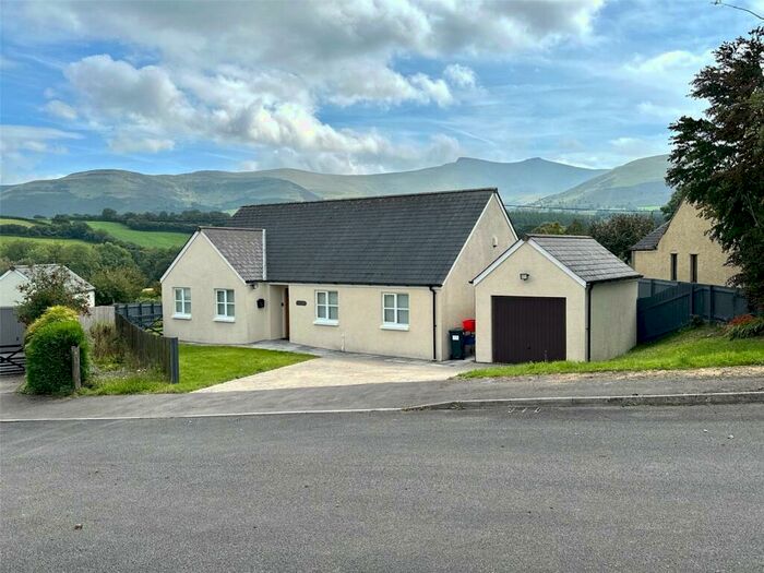3 Bedroom Bungalow For Sale In Pen Y Fan Close, Libanus, Brecon, Powys, LD3