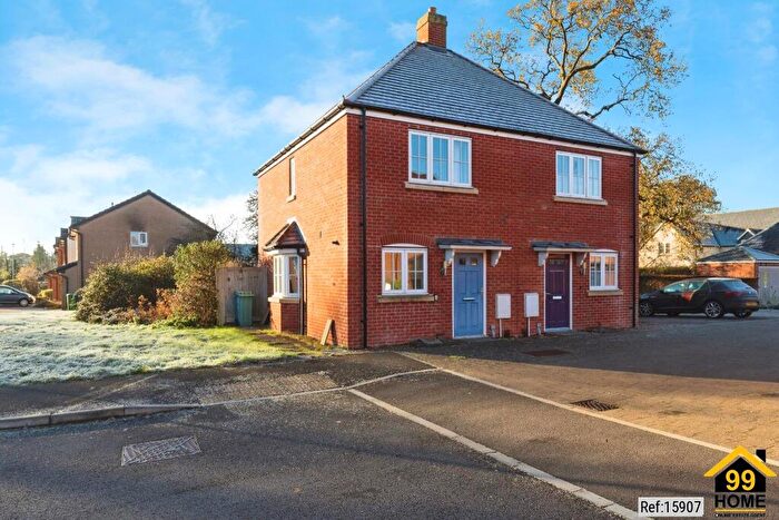 2 Bedroom Semi-Detached House For Sale In Manor End, Cheltenham, Glos, GL51