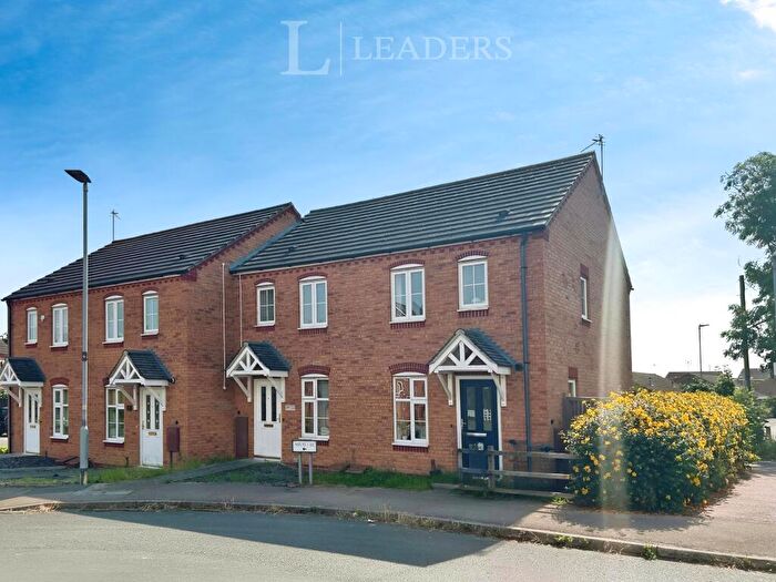 2 Bedroom Town House To Rent In Darwin Crescent, Loughborough, LE11