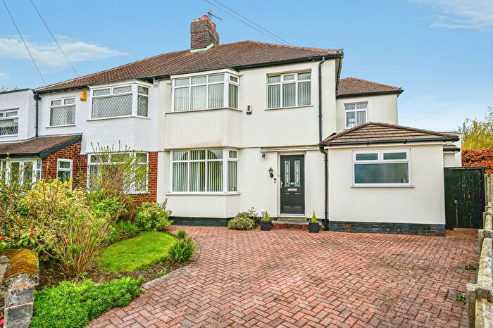 4 Bedroom Semi Detached House For Sale In Cresttor Road, Liverpool, Merseyside, L25