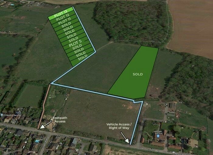 Land For Sale In Land Off New Farm Drive, Abridge, Romford, Essex, RM4