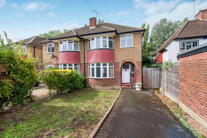 3 Bedroom Semi-Detached House For Sale In Hillside, Harefield, Uxbridge, UB9