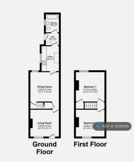 2 Bedroom Terraced House To Rent In London Road, Stoke-On-Trent, ST4