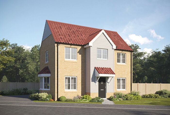 3 Bedroom Detached House For Sale In "The Thespian" At Wilsford Lane, Ancaster, NG32