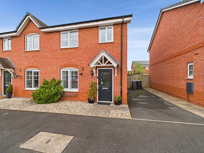3 Bedroom Semi-Detached House For Sale In Garland Place, Shifnal, Shropshire, TF11
