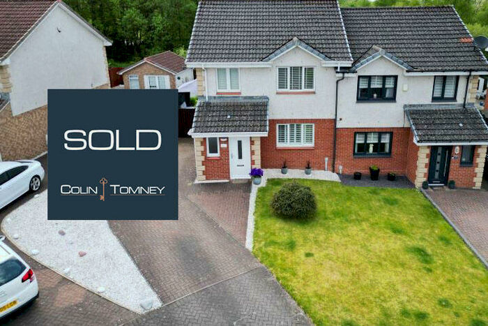 3 Bedroom Semi-Detached House For Sale In Bowhill Crescent, Caldercruix, ML6