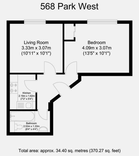 2 Bedroom Flat To Rent In Park West / Marble Arch, London, W2