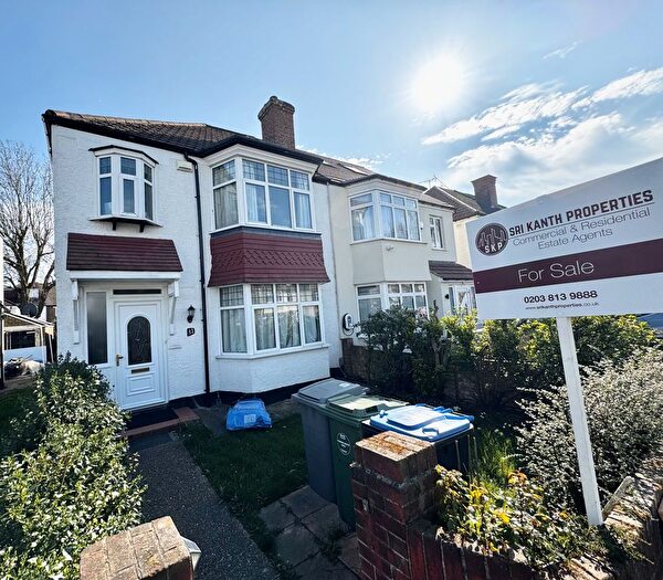3 Bedroom Semi-Detached House For Sale In Carlton Avenue West, Wembley, HA0