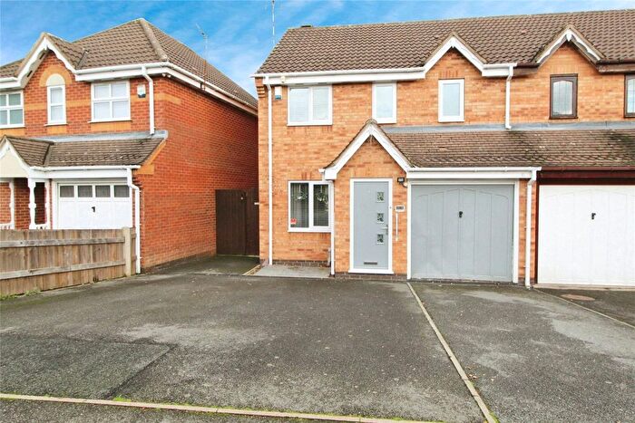 3 Bedroom Semi-Detached House For Sale In Curlew Close, Coalville, Leicestershire, LE67