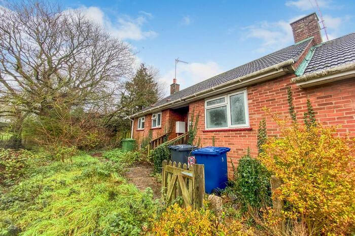 2 Bedroom Semi-Detached Bungalow For Sale In Gains Lane, Great Gidding, Huntingdon, PE28