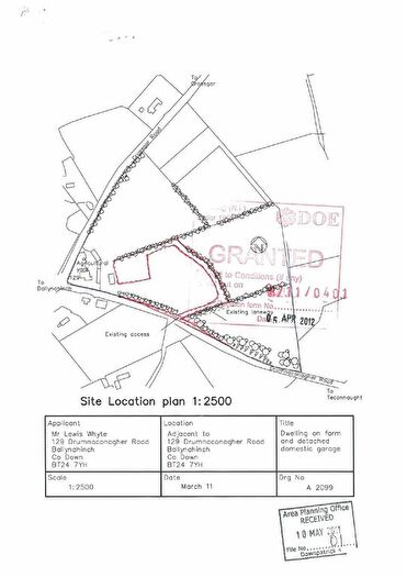 4 Bedroom Land For Sale In Building Site, A Drumnaconagher Road, Ballynahinch, BT24