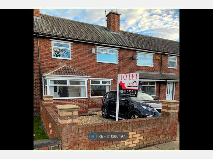 3 Bedroom Terraced House To Rent In Overdale Road, Middlesbrough TS3