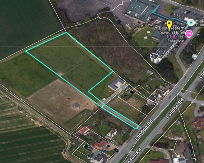 Land For Sale In Old London Road, Copdock, IP8