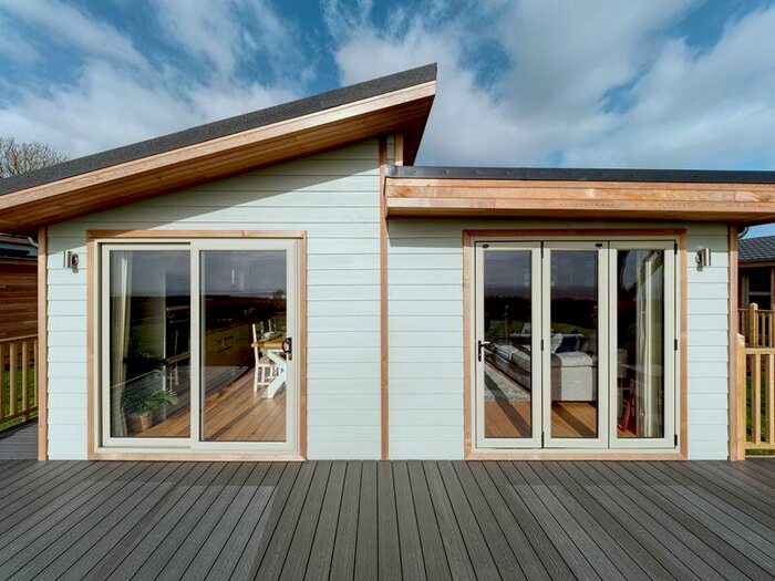 3 Bedroom Detached Bungalow For Sale In Seaspray Bespoke Lodge On Seaview Gorran Haven, PL26