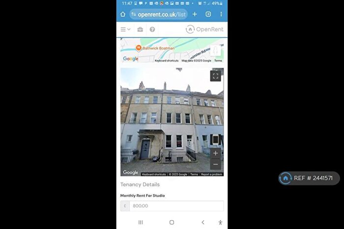 Studio To Rent In Grosvenor Place, Bath, BA1