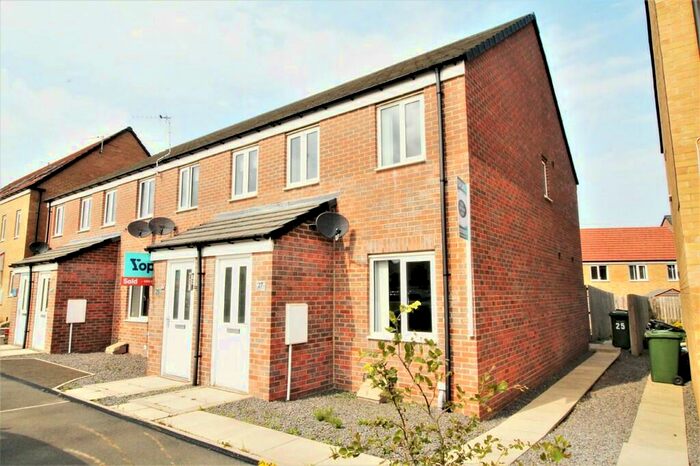 2 Bedroom End Of Terrace House To Rent In Garcia Drive, Ashington, Northumberland, NE63