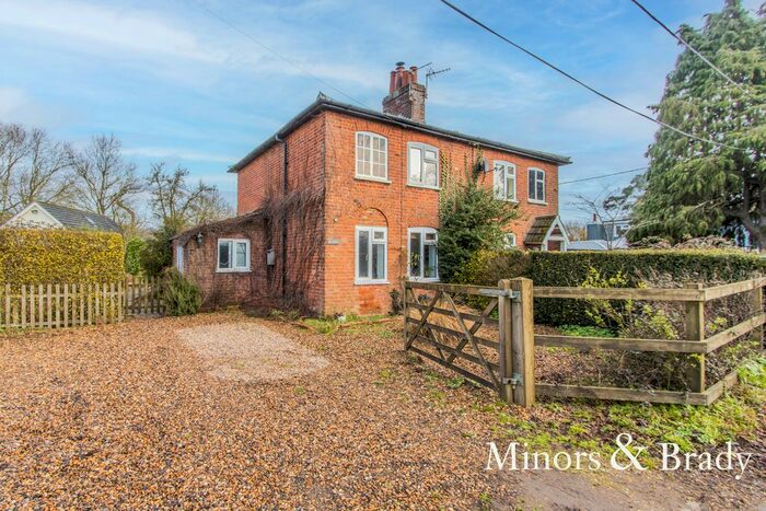 2 Bedroom Semi-Detached House For Sale In Main Road, North Tuddenham, Dereham, NR20