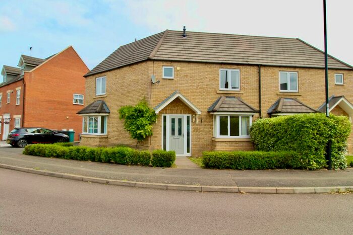 3 Bedroom Semi-Detached House To Rent In Crystal Drive, Sugar Way, Peterborough, PE2