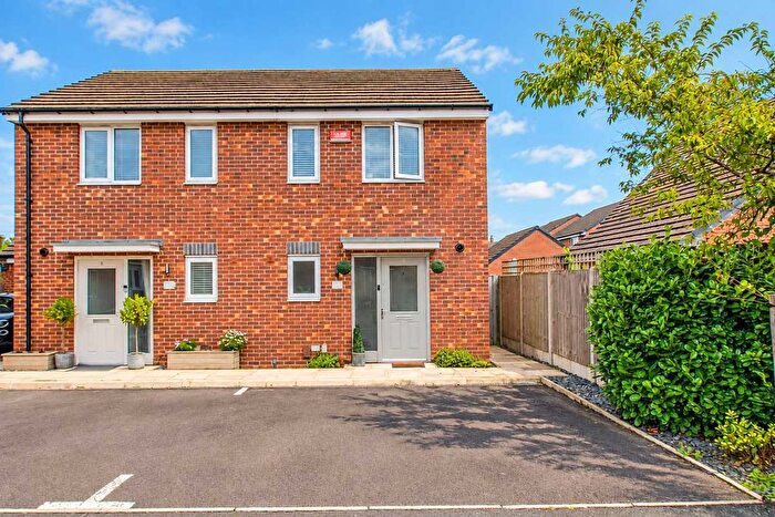 2 Bedroom Semi Detached House For Sale In Howdle Road, Burntwood, WS7