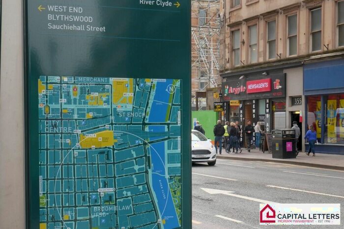 2 Bedroom Flat To Rent In Argyle Street, Anderston, Glasgow, G2