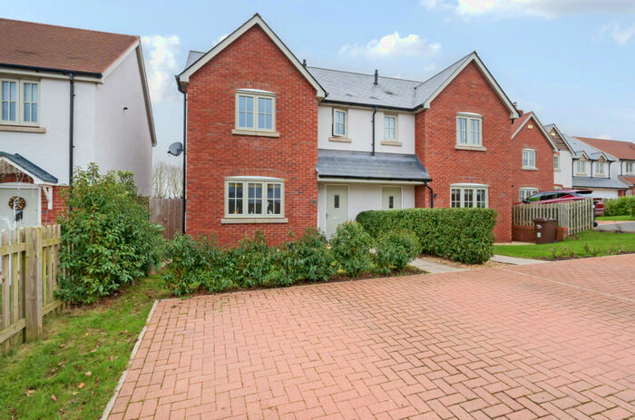 3 Bedroom Semi-Detached House For Sale In Quarry Field, Lugwardine, Hereford, Herefordshire, HR1