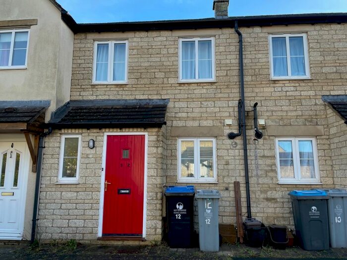 2 Bedroom Terraced House To Rent In Woodrush Gardens, Carterton, Oxfordshire, OX18