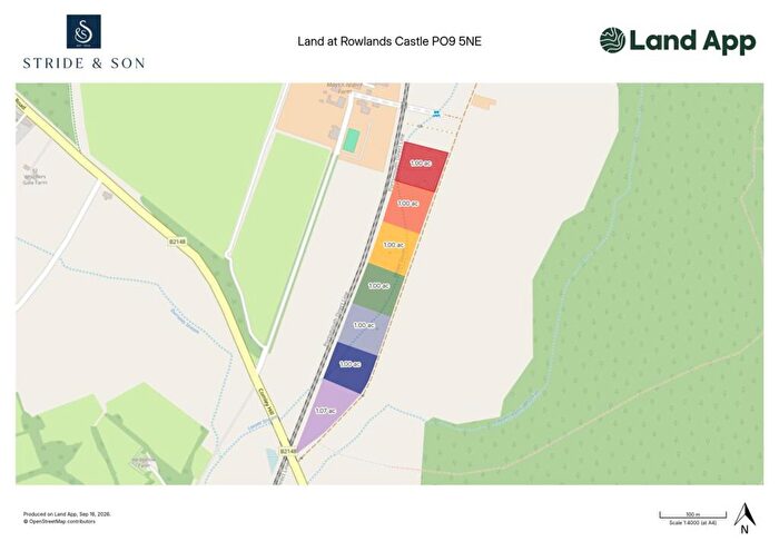 Land For Sale In Whichers Gate Road, Rowlands Castle, PO9