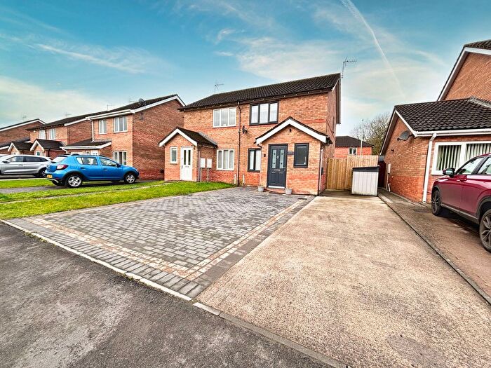 2 Bedroom Semi Detached House For Sale In Cornelius Close, South Cornelly, Bridgend, CF33