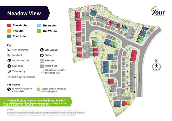 3 Bedroom Semi-Detached House For Sale In Watermills Road, Newcastle Under Lyme, ST5